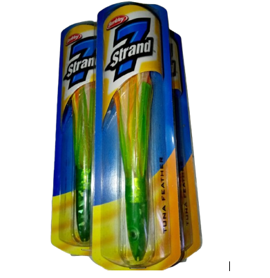 7Strand Tuna Feathers 6 1/2", 2 1/2 Oz Single Carded Tf200-112 Zucchini 