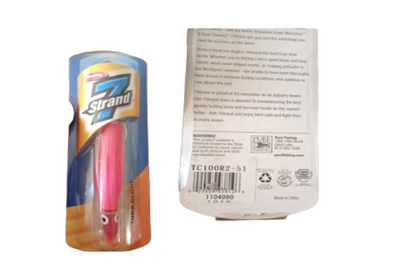 7Strand Tuna Clone (Cola De Atun) Rigged Mono Tc100R2-51 Pink Cadillac 