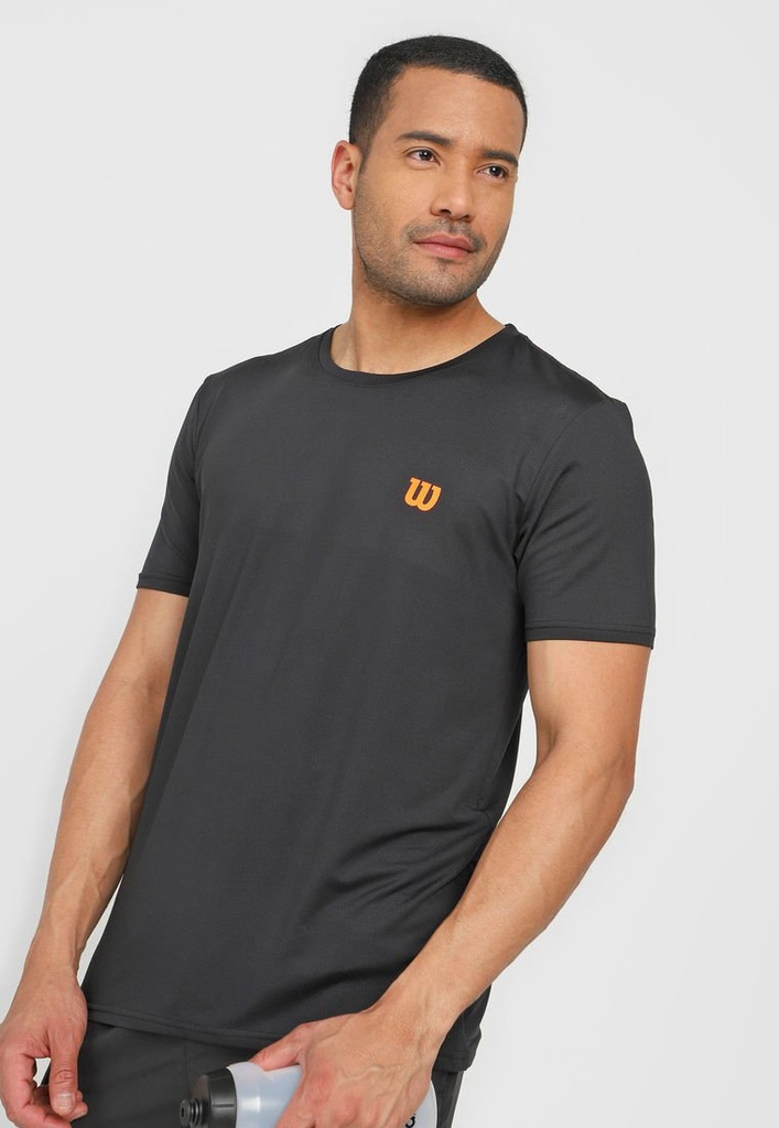 Playera Wilson Perforada  Negro 71540 