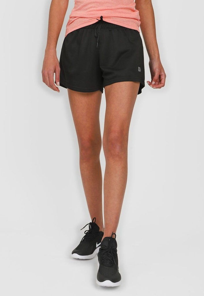 [WT98341] Short Wilson French Terry Dama Negro (L)