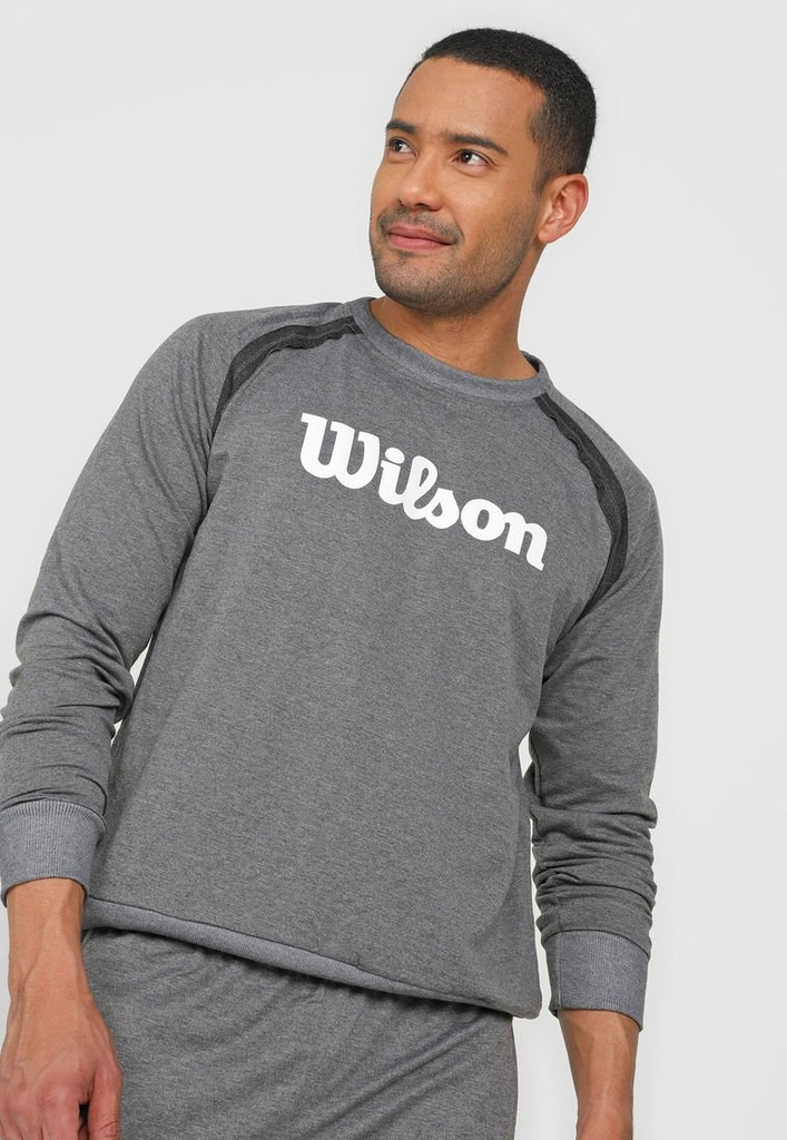 [WT98494] Sudadera Wilson Cuello Redondo French Terry  98483 Oxford (L)