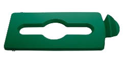 Tapa de Reciclaje Rubbermaid Estación Slim Jim