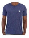 Camiseta Wilson Jaspeada Azul 71523 