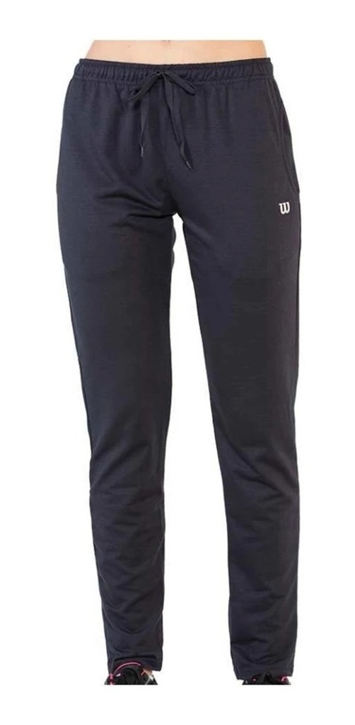 [WT98385] Pantaloneta Wilson French Terry Dama Negro  (L)