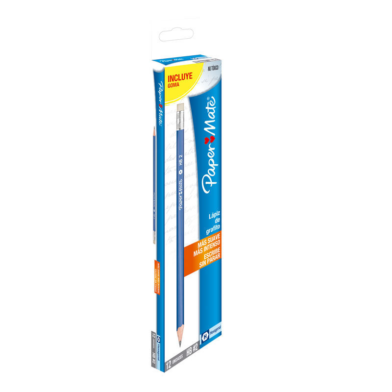 Lapiz Paper Mate Azul CX12