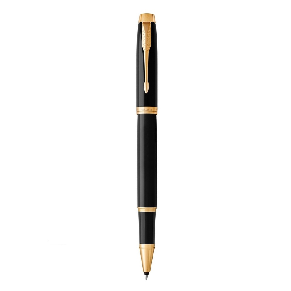 Boligrafo Roller IM Negro - Acabado Oro