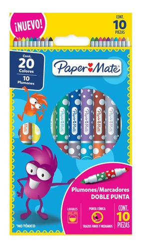 [2136339] Plumón Papermate Mediano Cx10/20