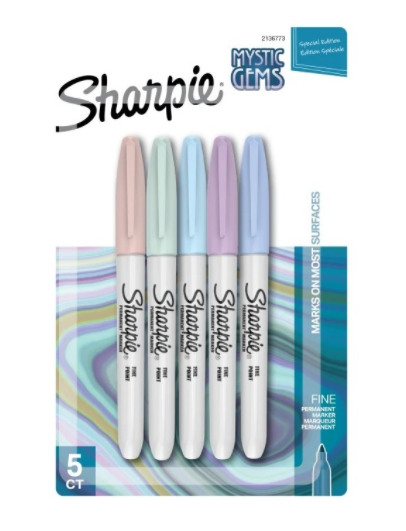 Marcador Permanente Sharpie Fine Místico Tx5