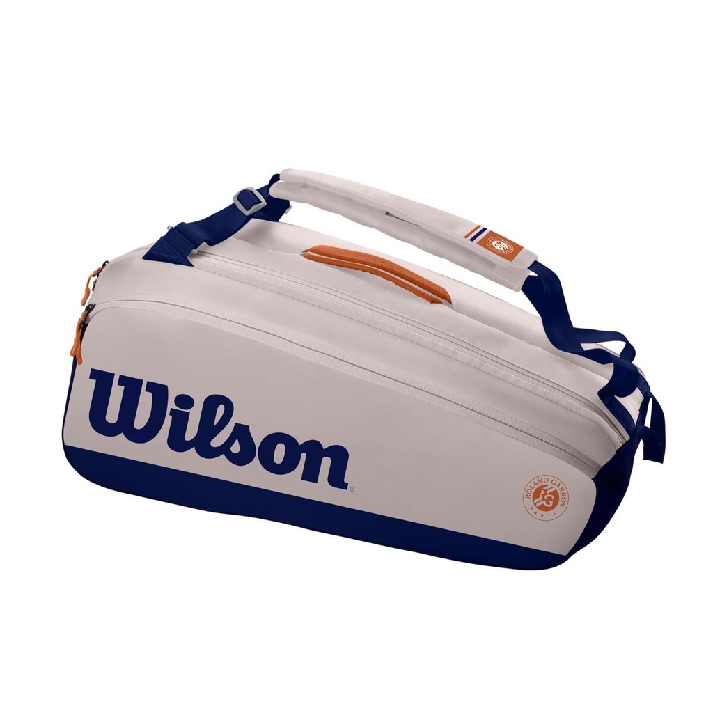 Maleta Wilson Roland Garros Premium 9Pk Blanco
