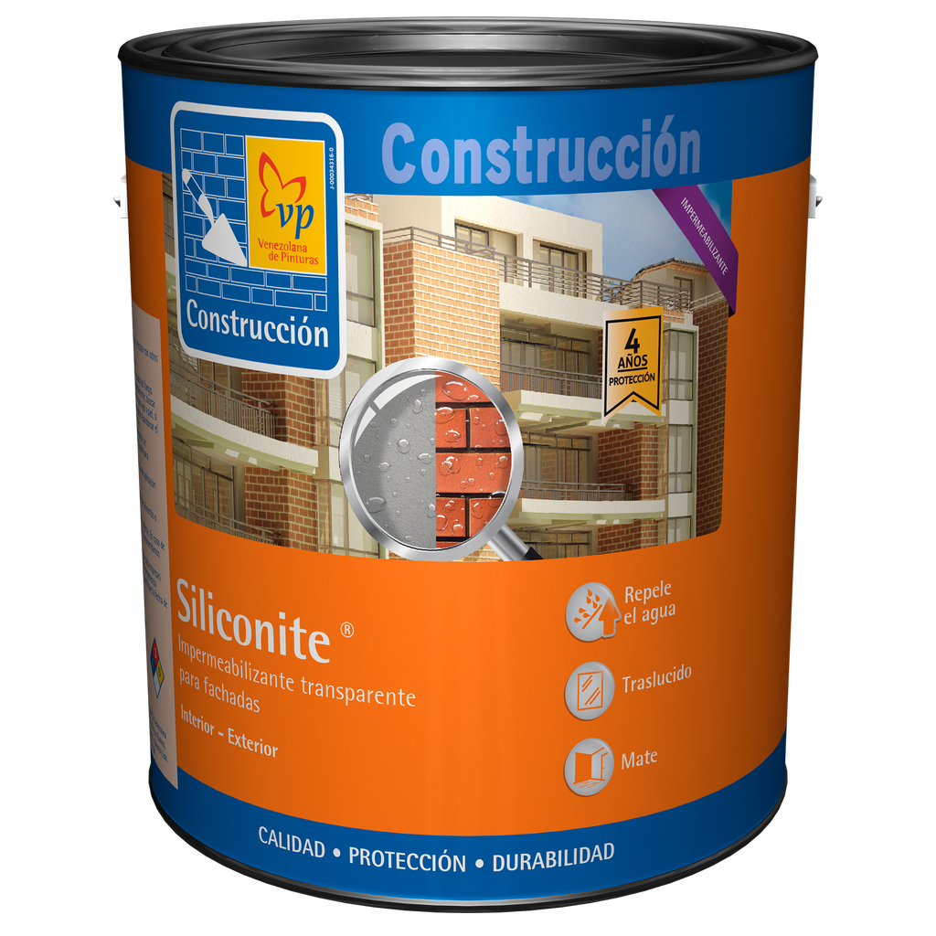 Siliconite Impermeabilizante Transparente Vp Galón