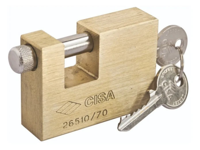 Candado Anticizalla Cisa Bronce