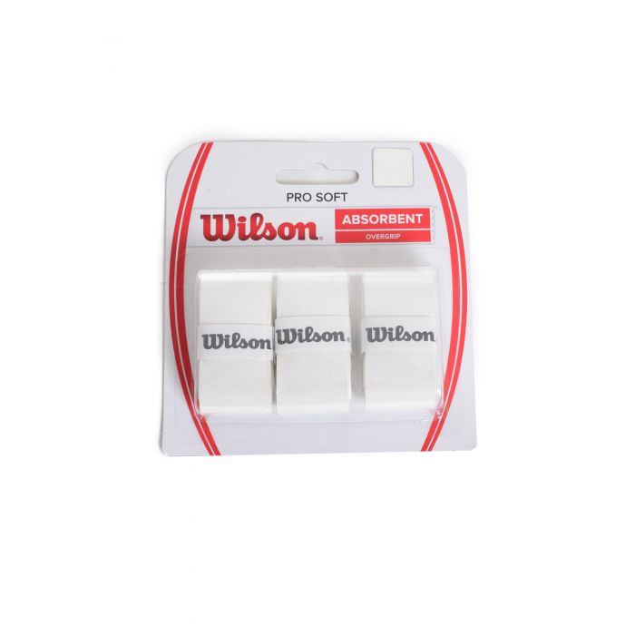 Set de 3 Overgrip Wilson Pro Soft Absorbent Negro