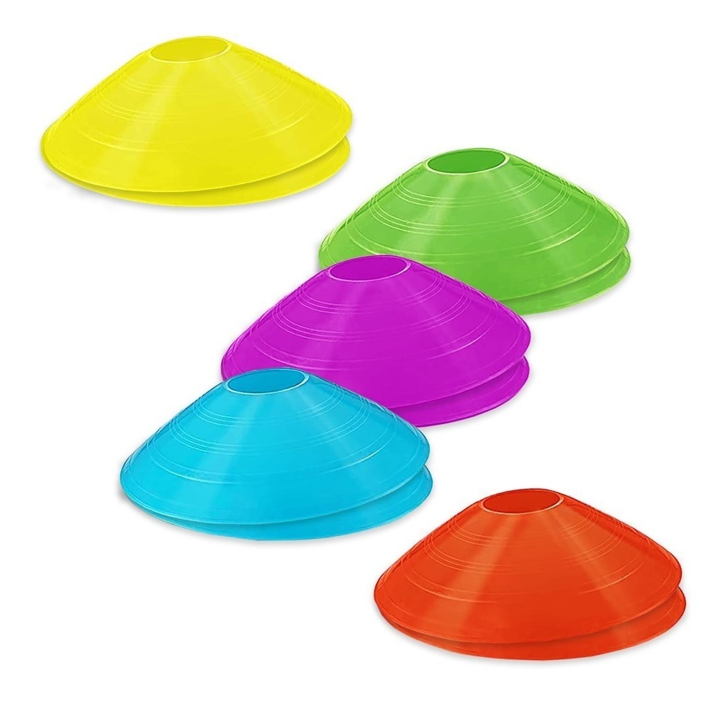 [69024] Set de conos platillos de entrenamiento flexibles K6