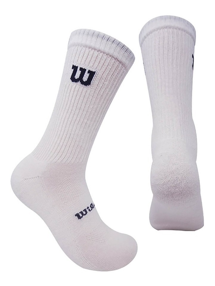 Calcetin Largo Wilson Talla Única Blanco x3