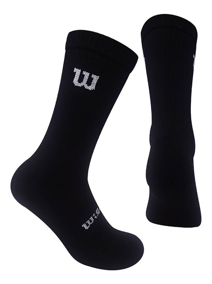 Calcetin Largo Wilson Talla Única Negro x3