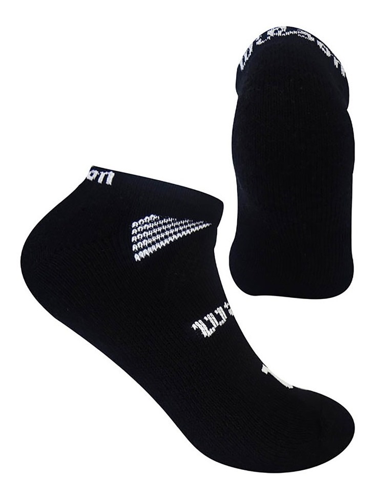 Calcetin Tobillera Wilson Talla Única Negro x3