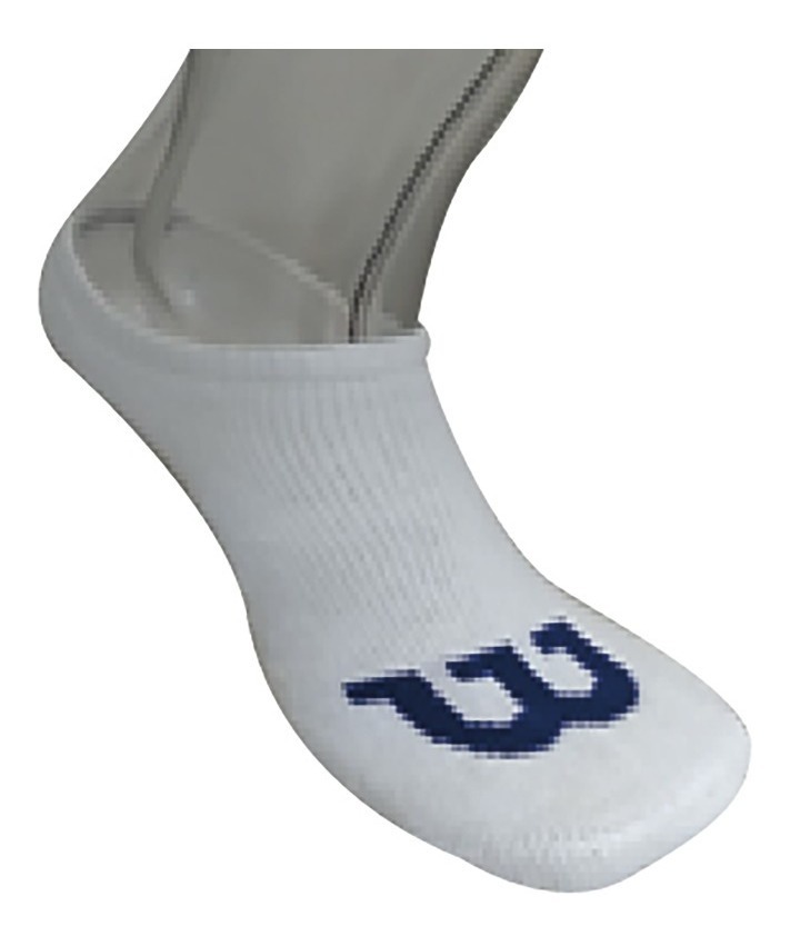 Calcetin de Mujer Wilson No show Talla Única Blanco x3
