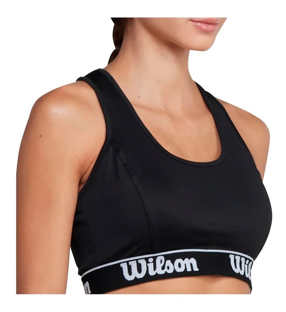 Top Elástico Deportivo Wilson 06006 Negro
