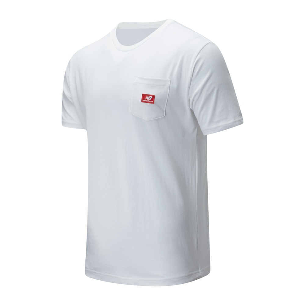 Camiseta de hombre New Balance Athletics Blanco