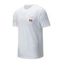 Camiseta de hombre New Balance Athletics Blanco