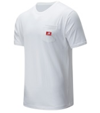 Camiseta de hombre New Balance Athletics Blanco (bulto x 8 und)