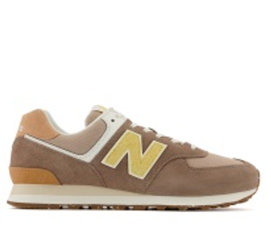 Zapato de hombre New Balance Lifestyle 574 Casual Marrón/Amarillo