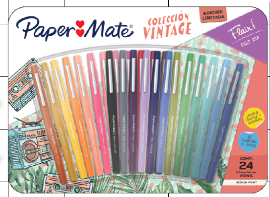 Bolígrafos Papermate Vintage Tx24 Surtidos