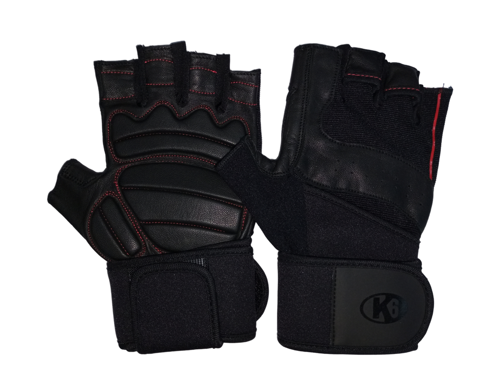 Guantes Doble Muñequera K6 Ice Border III