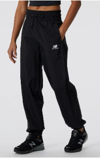 Jogger de mujer New Balance Athletics Amplified Negro