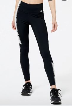 Licra Deportiva de mujer New Balance Accelerate Pacer 7/8 Negro