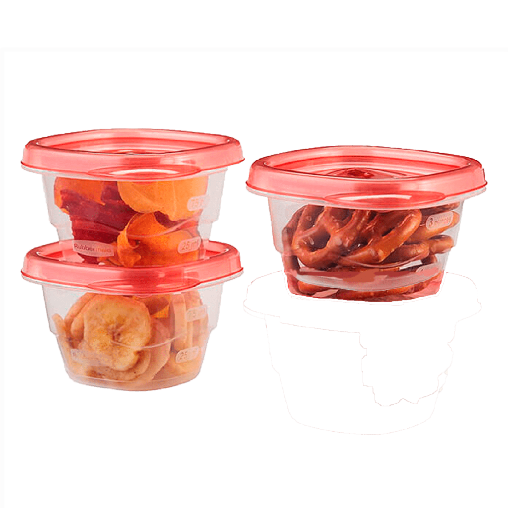 Set de Envases 6 piezas TakeAlong Rubbermaid (118 ml)