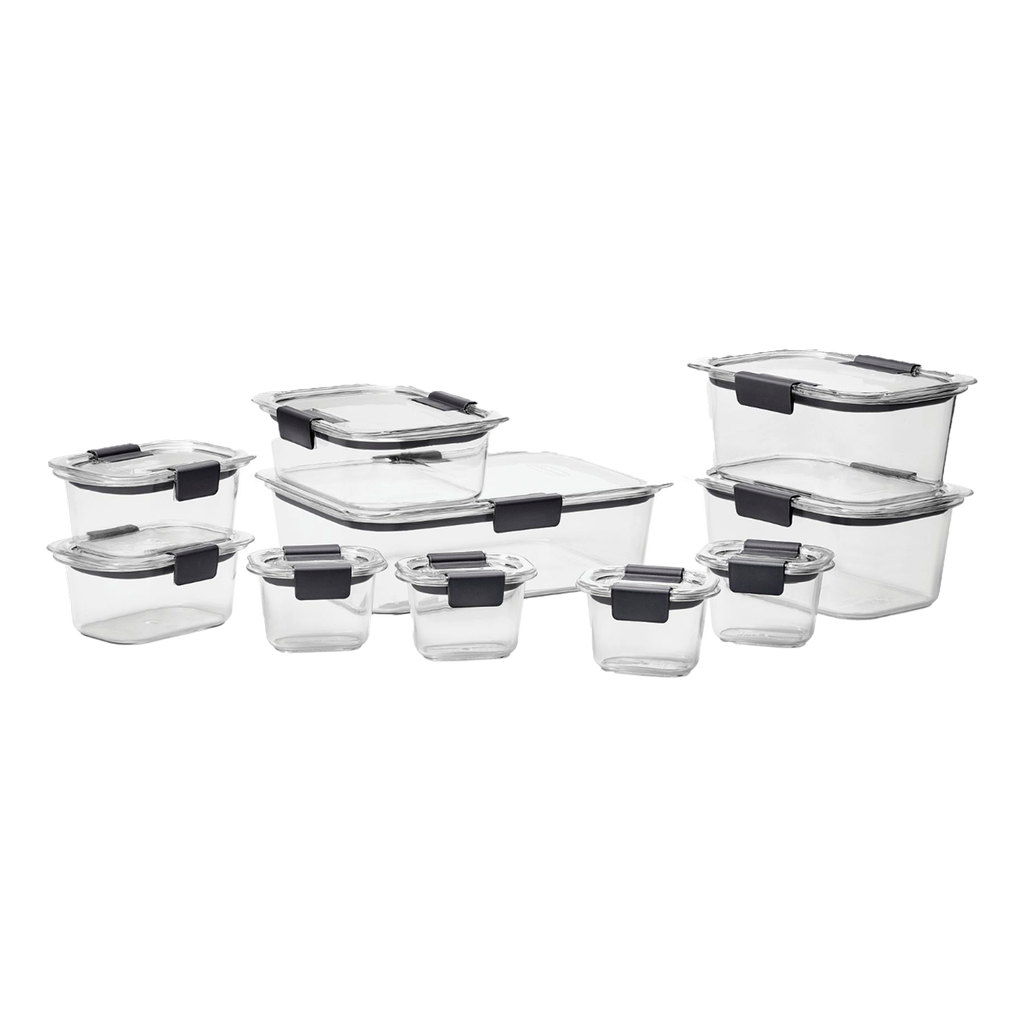 Set de Envases 20 Piezas Cierre Hermético Brilliance Rubbermaid