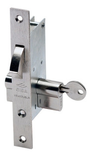 Cerradura Chapa PicoLoro Cisa de 30 mm con Cilindro de llave
