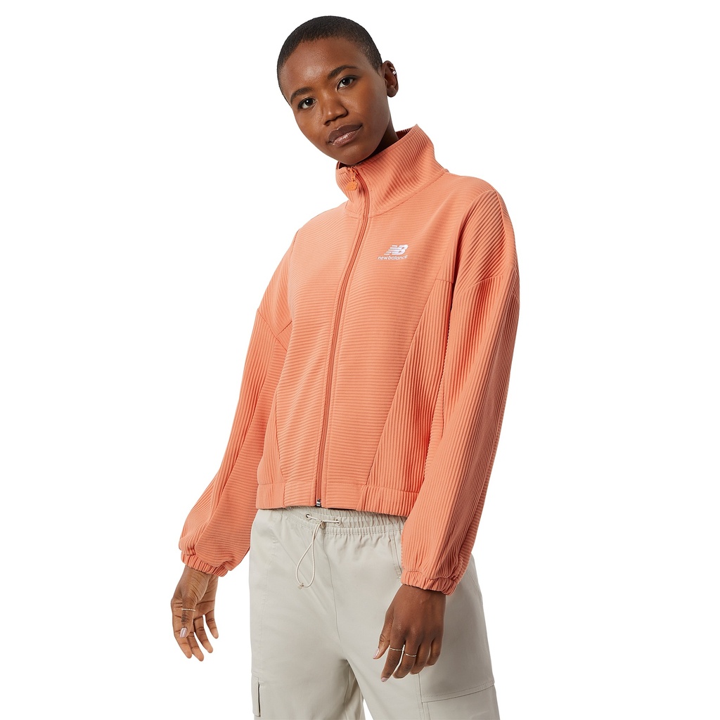 Chaqueta de Mujer New Balance Athletics Track Melon