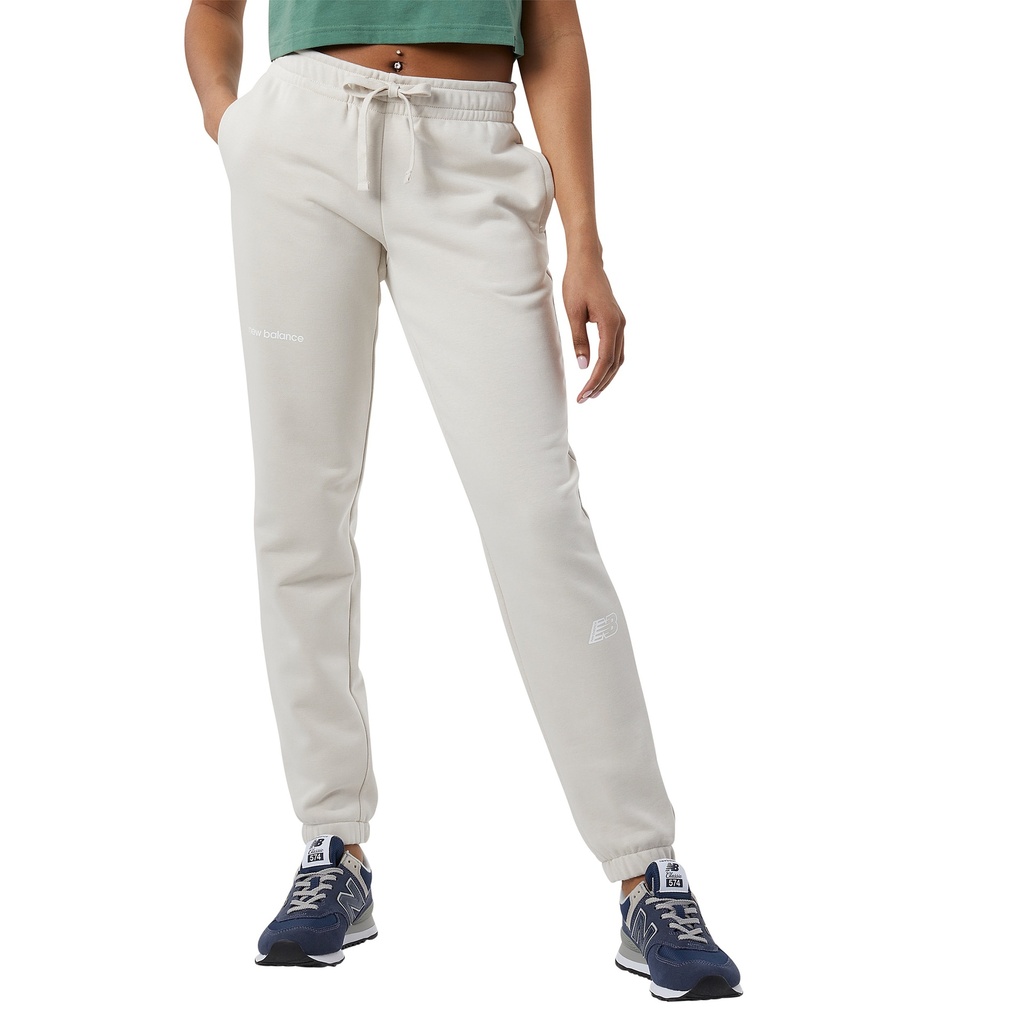 Jogger de Mujer New Balance Essentials Blanco