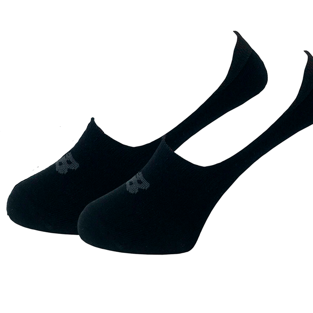 Media Corta Performance Cotton Unseen Liner 2 Pack Negro