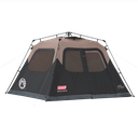 Carpa instantánea Coleman para 6 personas Negro/Beige