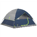 Carpa 10 x 10 Coleman Sundome para 6 personas Azul marino/Verde