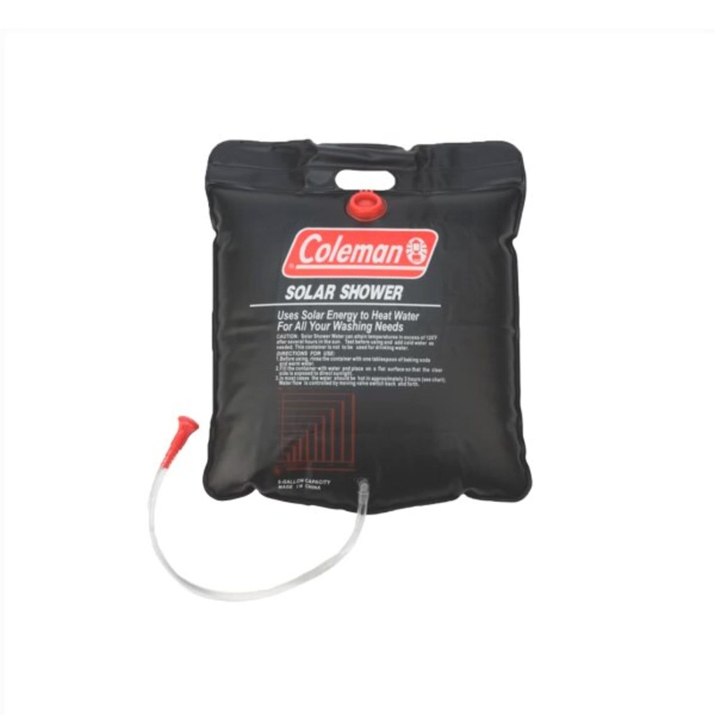 Ducha solar portátil para camping Coleman 5 galones