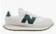 Zapato Infantil New Balance 237 Wide Blanco/Verde (Bulto x 12 pares)