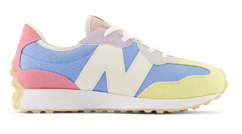 Zapato Infantil New Balance 327 Classic Azul/Amarillo/Rojo