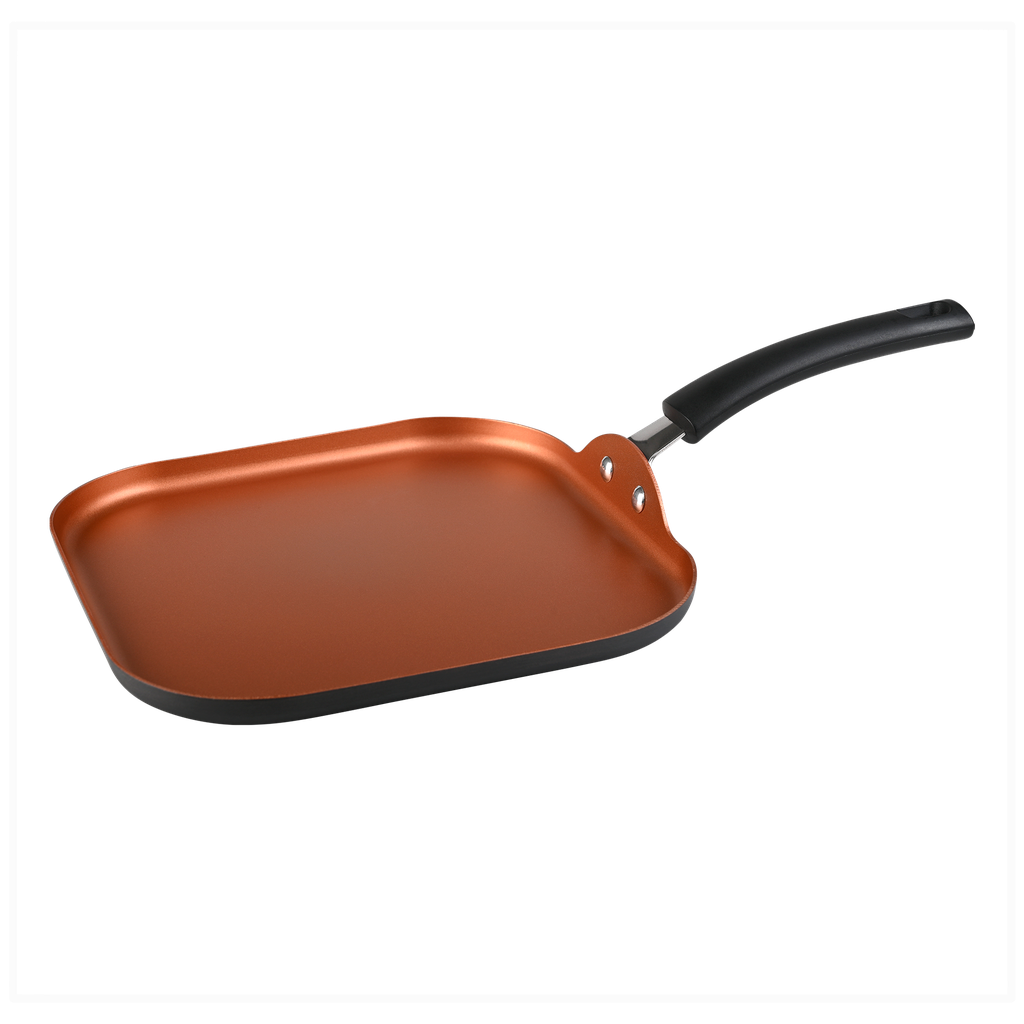 Sartén Asador Practix Magefesa Aluminio Anodizado 27 Cm