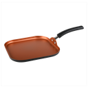 Sartén Asador Practix Magefesa Aluminio Anodizado 27 Cm