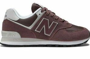 Zapato de Hombre New Balance 574 Vinotinto/Blanco