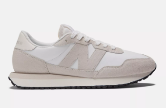 Zapato de Hombre New Balance 237 Blanco/Beige (Bulto x 12 pares)