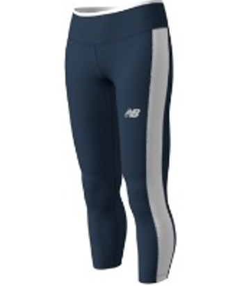 Legging Capri de Mujer New Balance Accelerate Azul marino