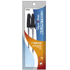 Bolígrafo Kilometrico 100 ST Punta Fina Tx2 Negro