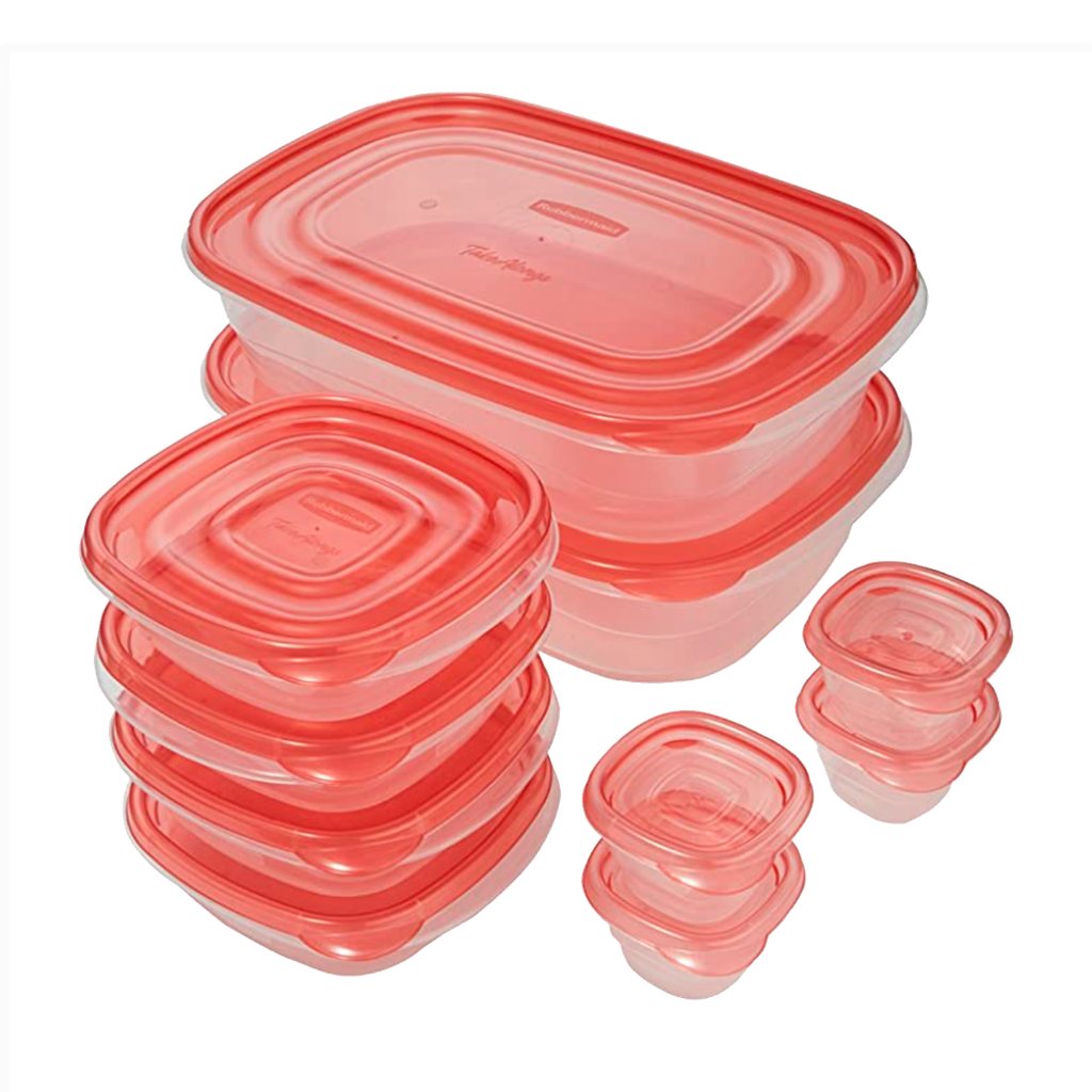 Set de Envases 20 Piezas Distintos Tamaños TakeAlongs Rubbermaid