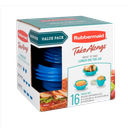 Set de Envases 16 Piezas Varios Tamaños Takealongs Rubbermaid