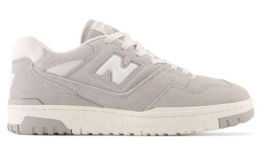 Zapato Lifestyle New Balance 550 Gris y Blanco (12 pares)